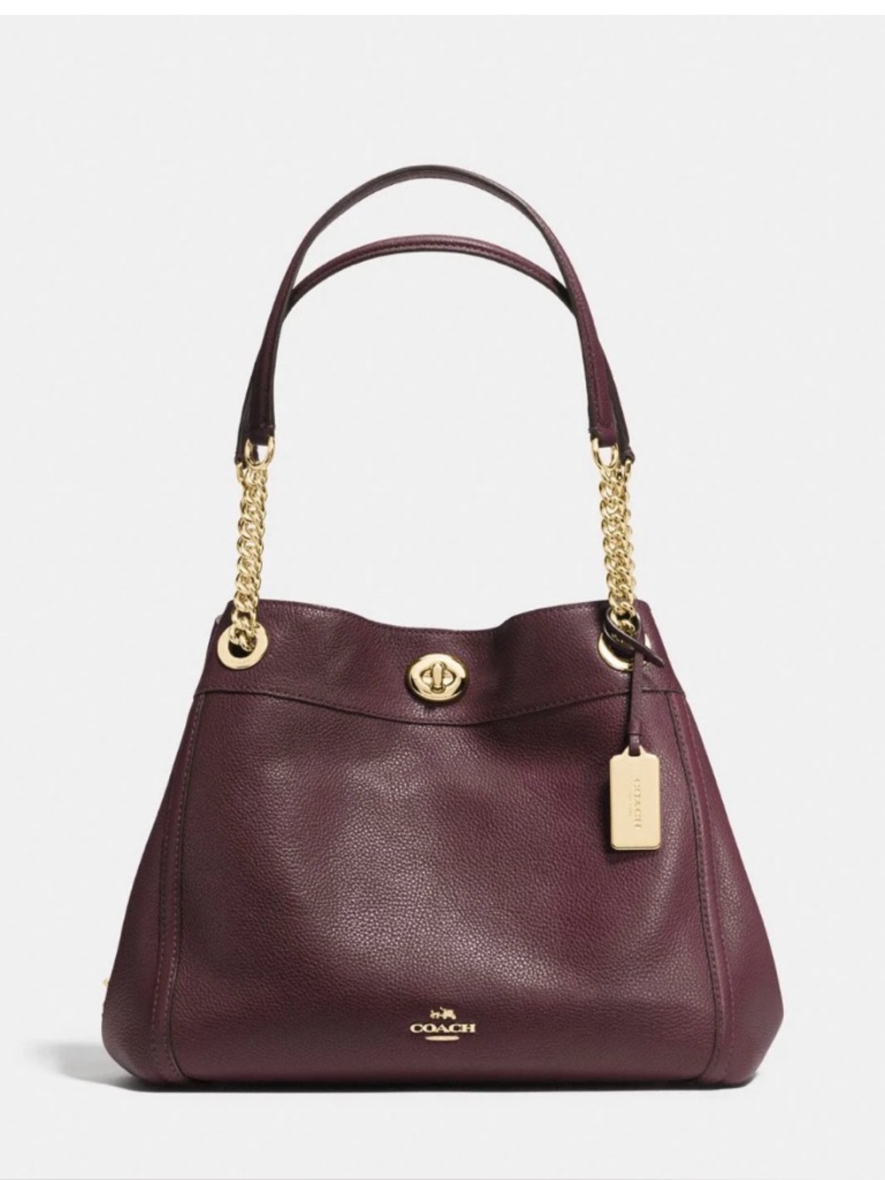 Coach Edie Turnlock Bag